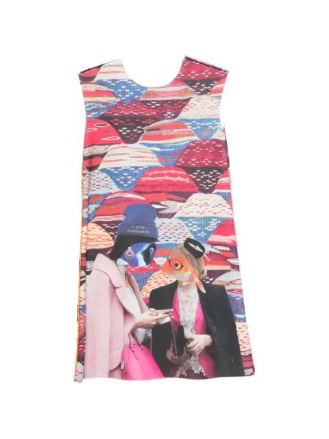 graphic-print mini dress by THE ARTISTYLIST