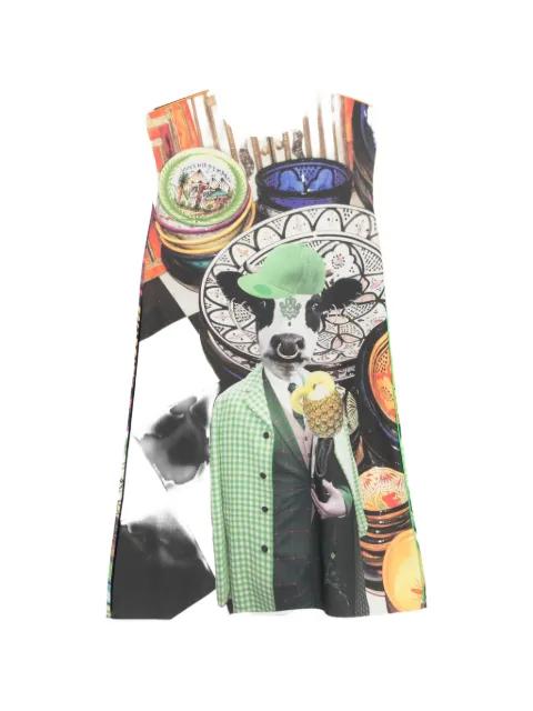graphic-print mini dress by THE ARTISTYLIST