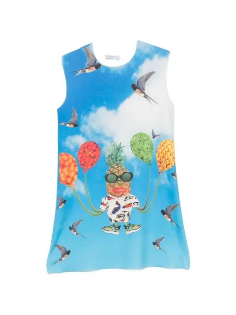 graphic-print mini dress by THE ARTISTYLIST