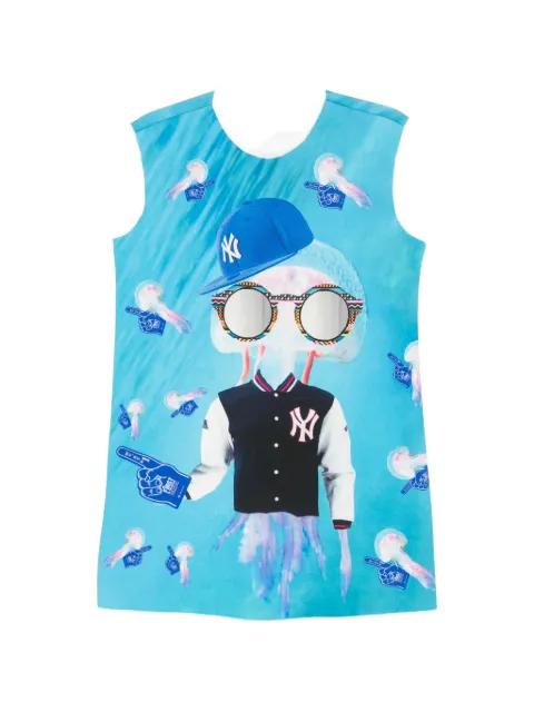 graphic-print mini dress by THE ARTISTYLIST