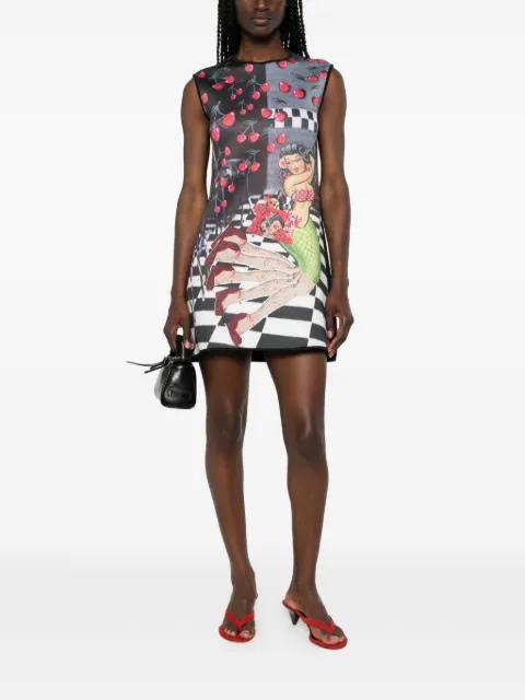 graphic-print sleeveless dress by THE ARTISTYLIST