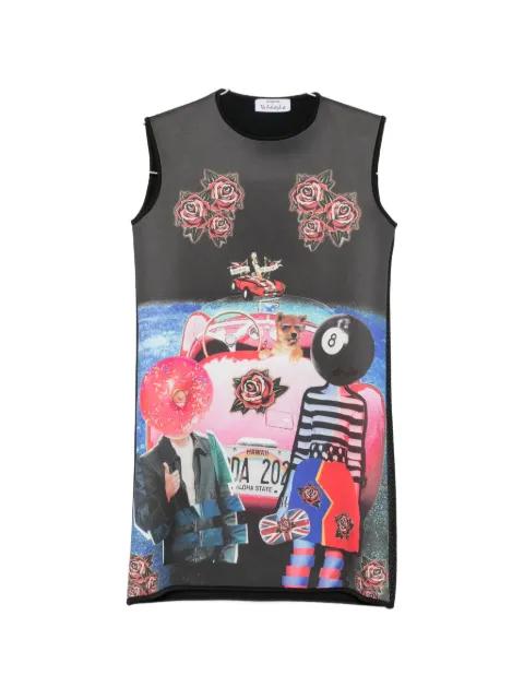 graphic-print sleeveless dress by THE ARTISTYLIST