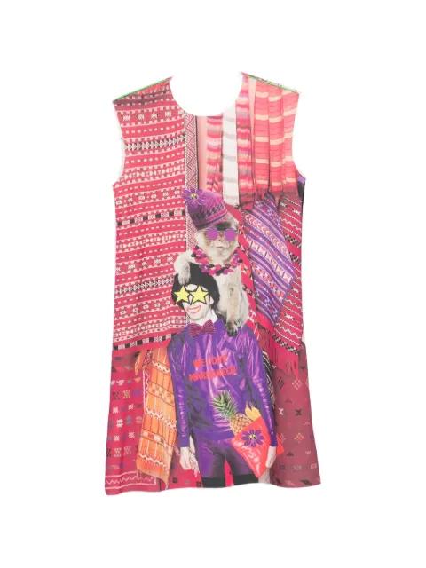 graphic-print sleeveless mini dress by THE ARTISTYLIST