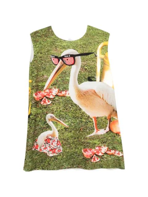 graphic-print sleeveless mini dress by THE ARTISTYLIST