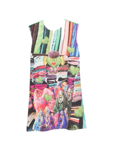 graphic-print sleeveless mini dress by THE ARTISTYLIST