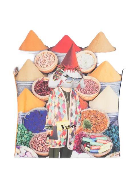 graphic-print sleeveless tank top by THE ARTISTYLIST
