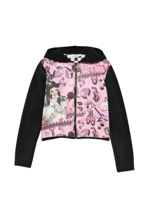 zip-up hoodie by THE ARTISTYLIST