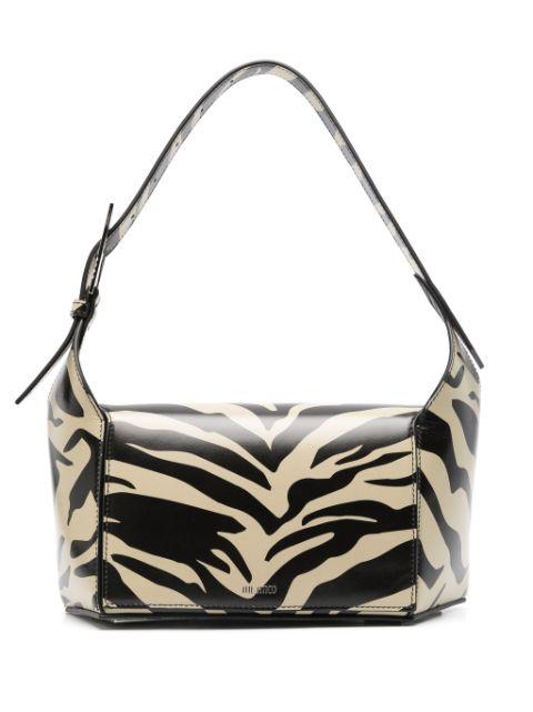 7/7 zebra-print shoulder bag by THE ATTICO