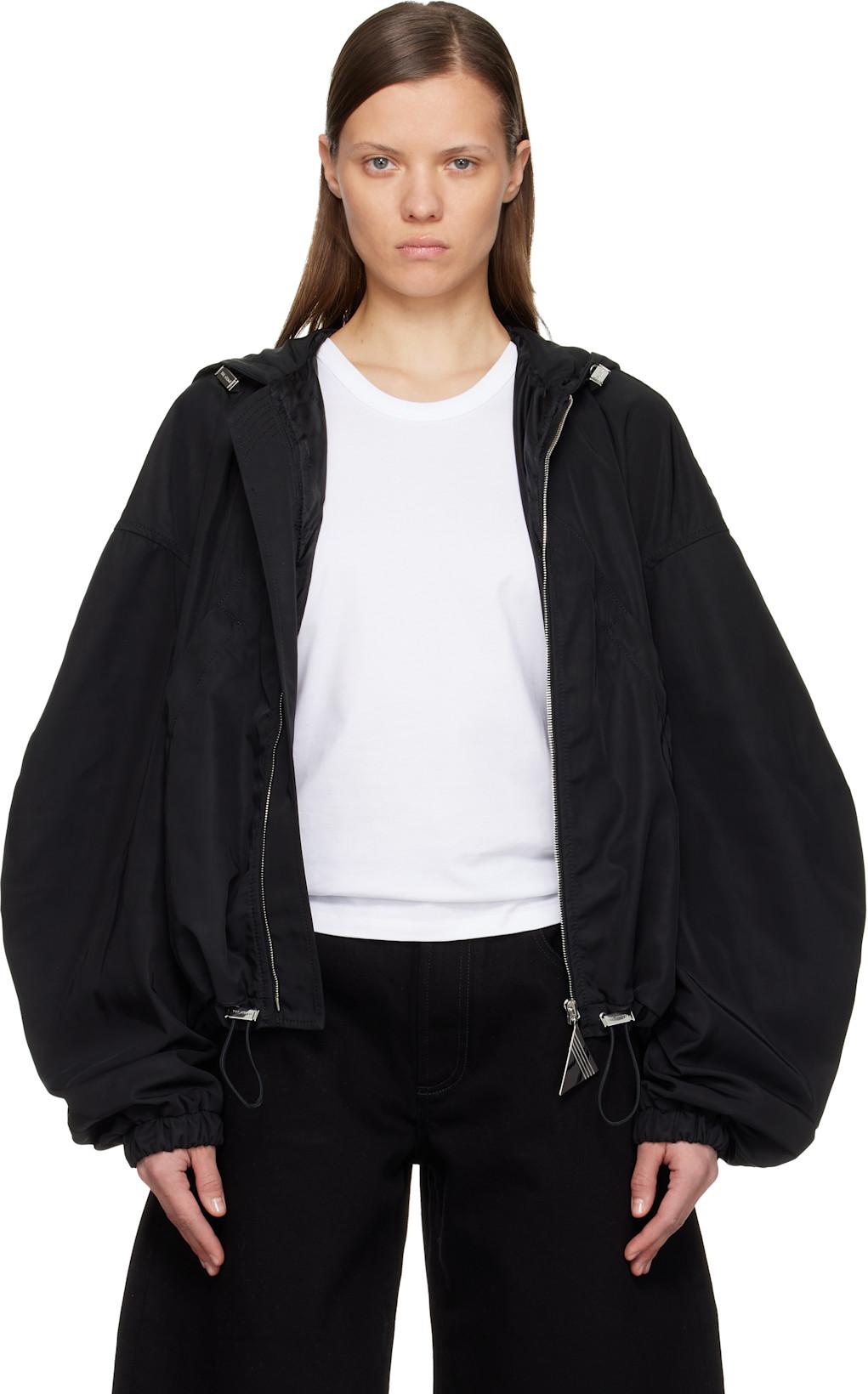 Black Bomber Jacket by THE ATTICO