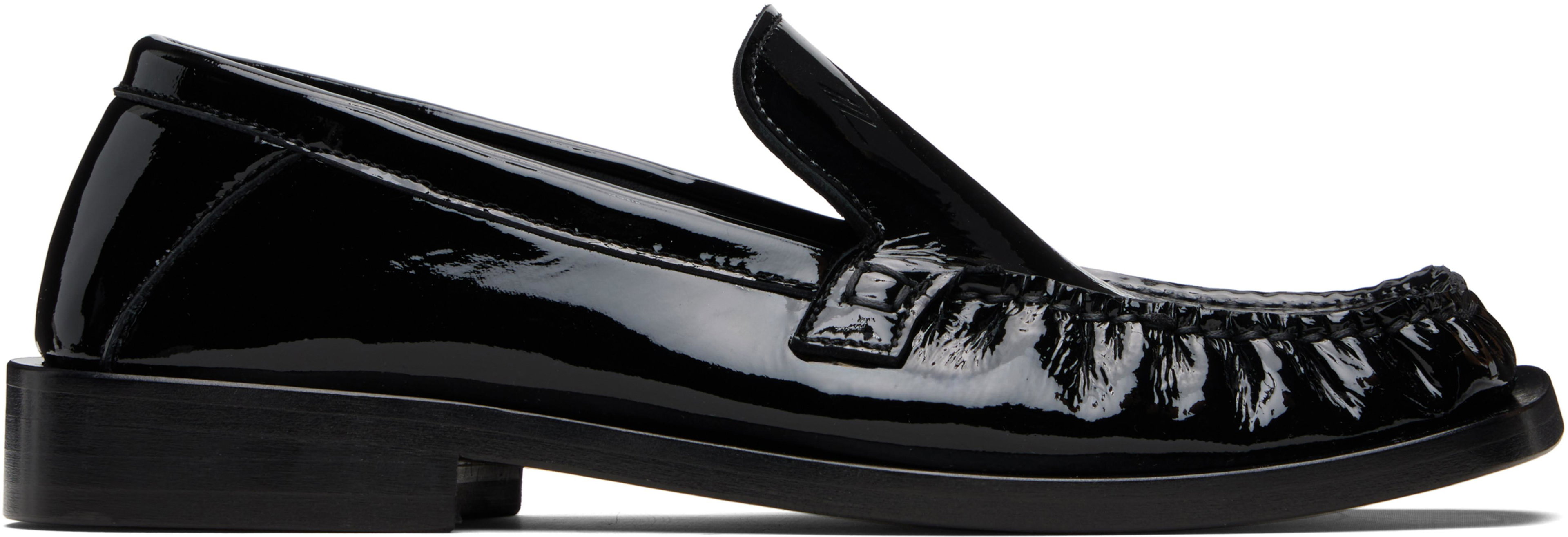 Black Charles Loafers by THE ATTICO
