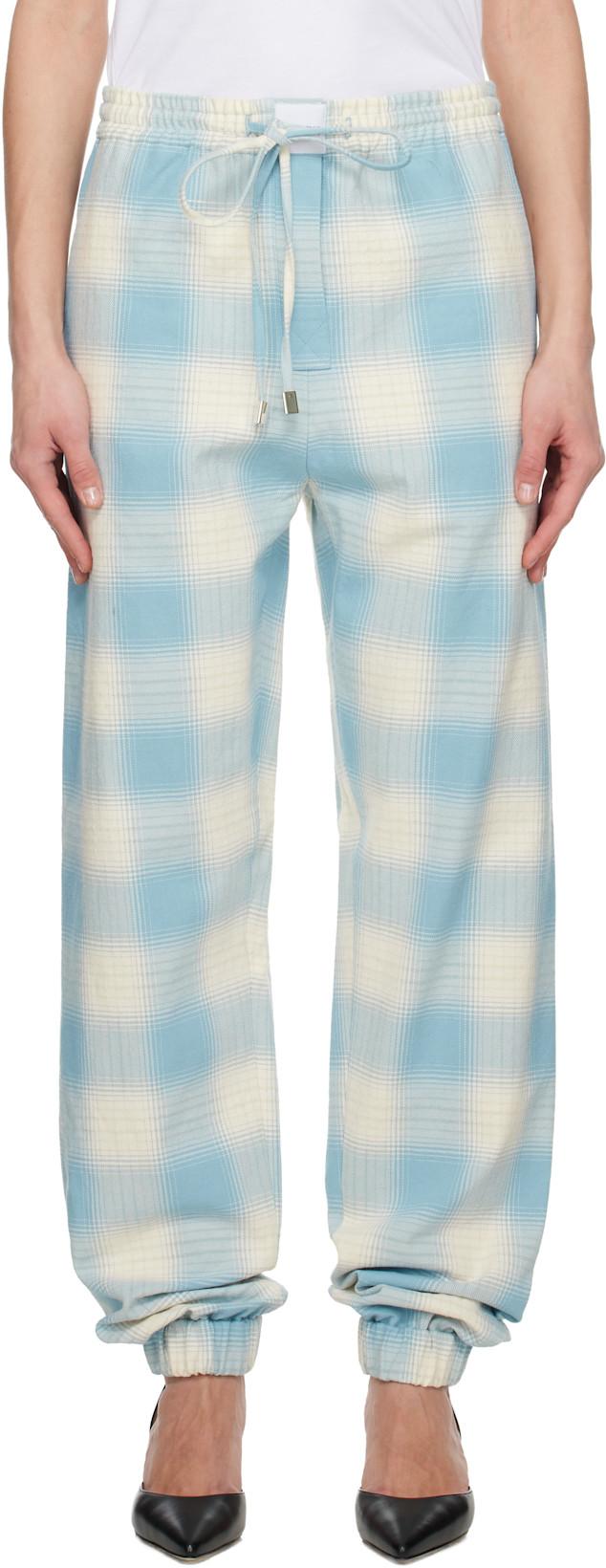 Blue Long Trousers by THE ATTICO