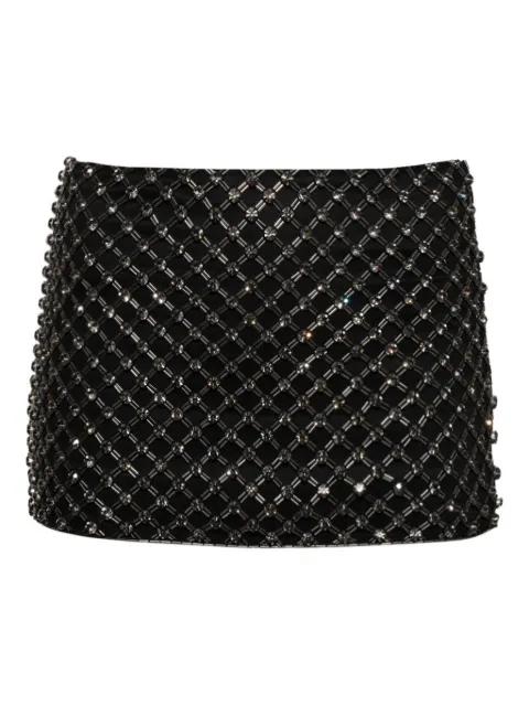 Cady crystal-embellished miniskirt by THE ATTICO