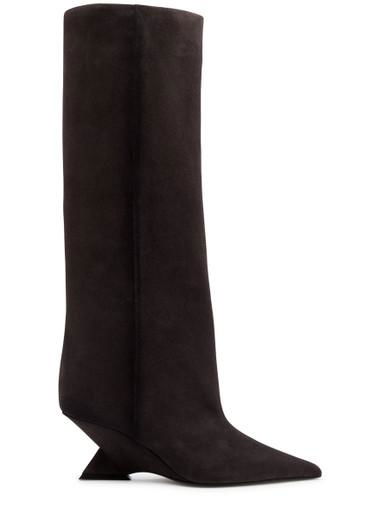 Cheope 60 suede knee-high boots by THE ATTICO
