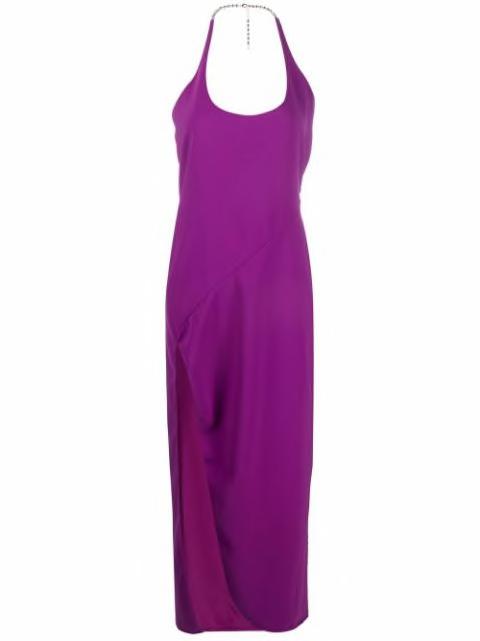 Corine side-slit gown by THE ATTICO