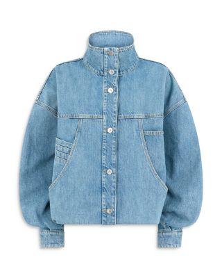 Denim Bomber Jacket by THE ATTICO