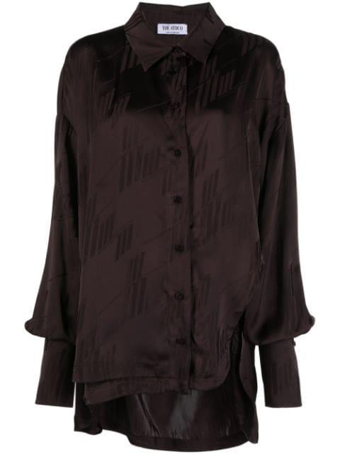 Diana cut-out asymmetric shirt by THE ATTICO