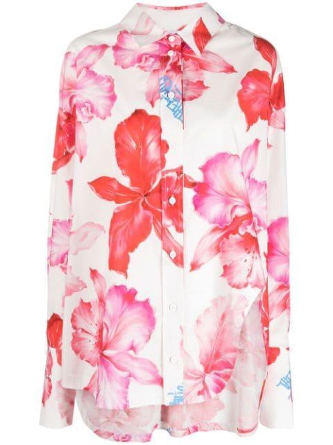 Diana floral-print shirt by THE ATTICO