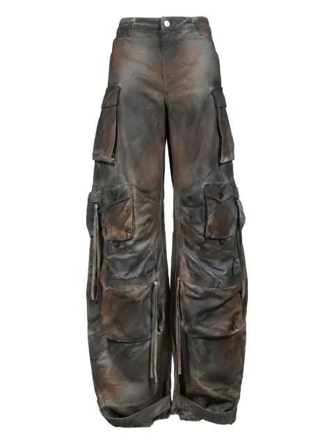 Fern multi-pocket palazzo pants by THE ATTICO