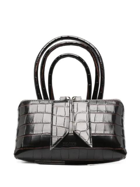 Friday croc embossed mini bag by THE ATTICO