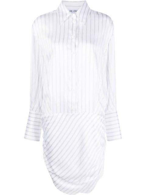 Hatty striped shirtdress by THE ATTICO