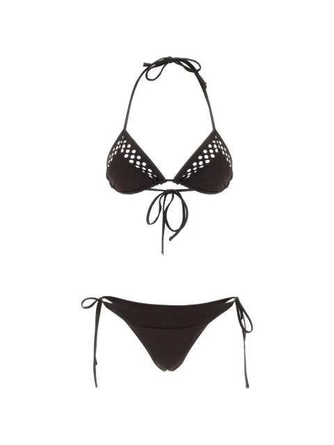 Il Primo Bagno cut-out details bikini by THE ATTICO