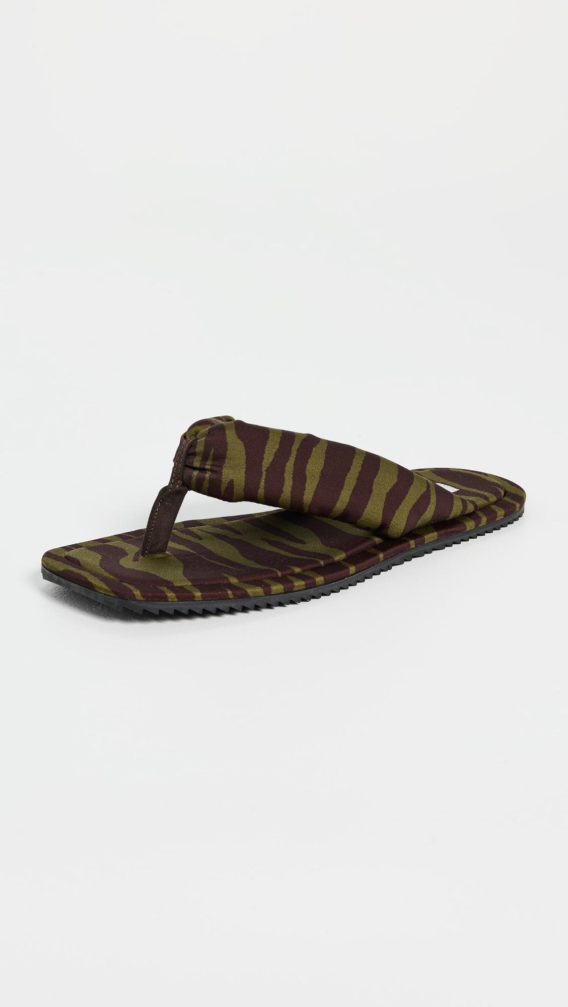 Indie Flat Thong Sandals by THE ATTICO