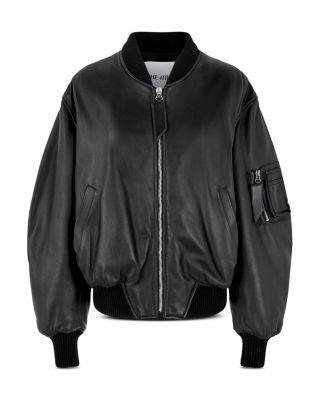 Leather Bomber Jacket by THE ATTICO