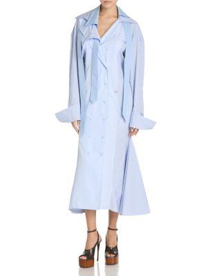 Midi Double Breasted Shirt Dress by THE ATTICO