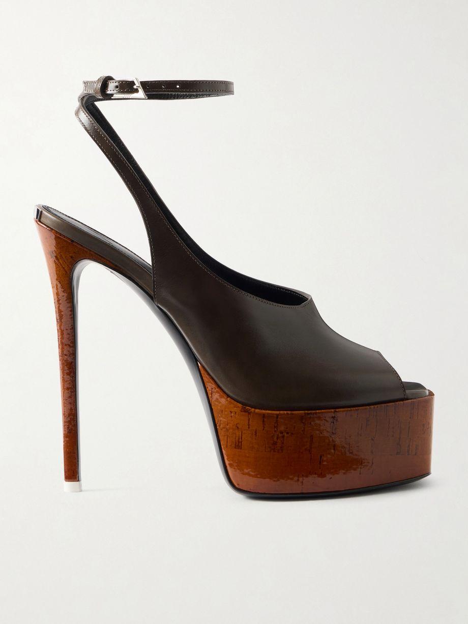 Ornella leather sandals by THE ATTICO