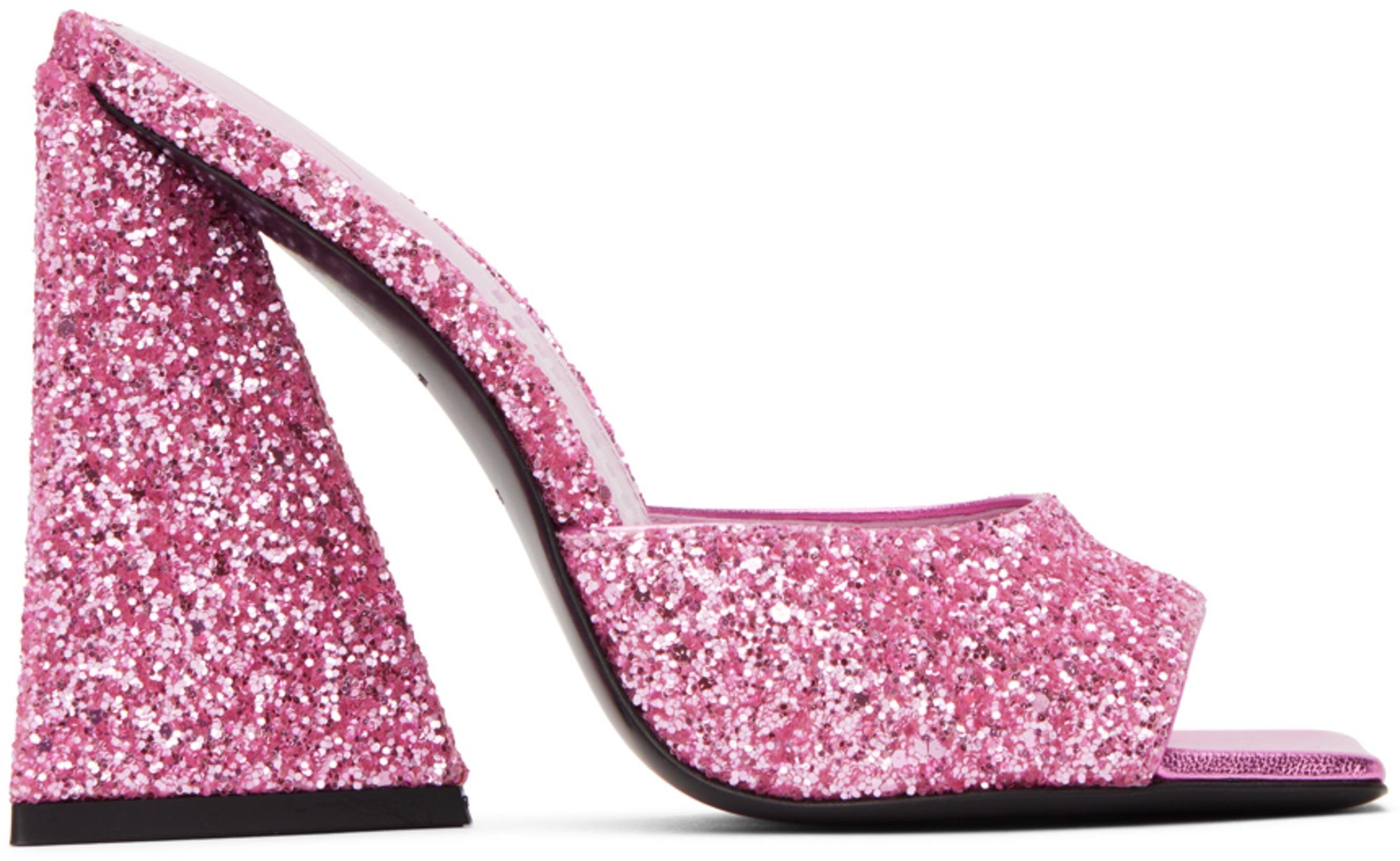 Pink Devon Mules by THE ATTICO