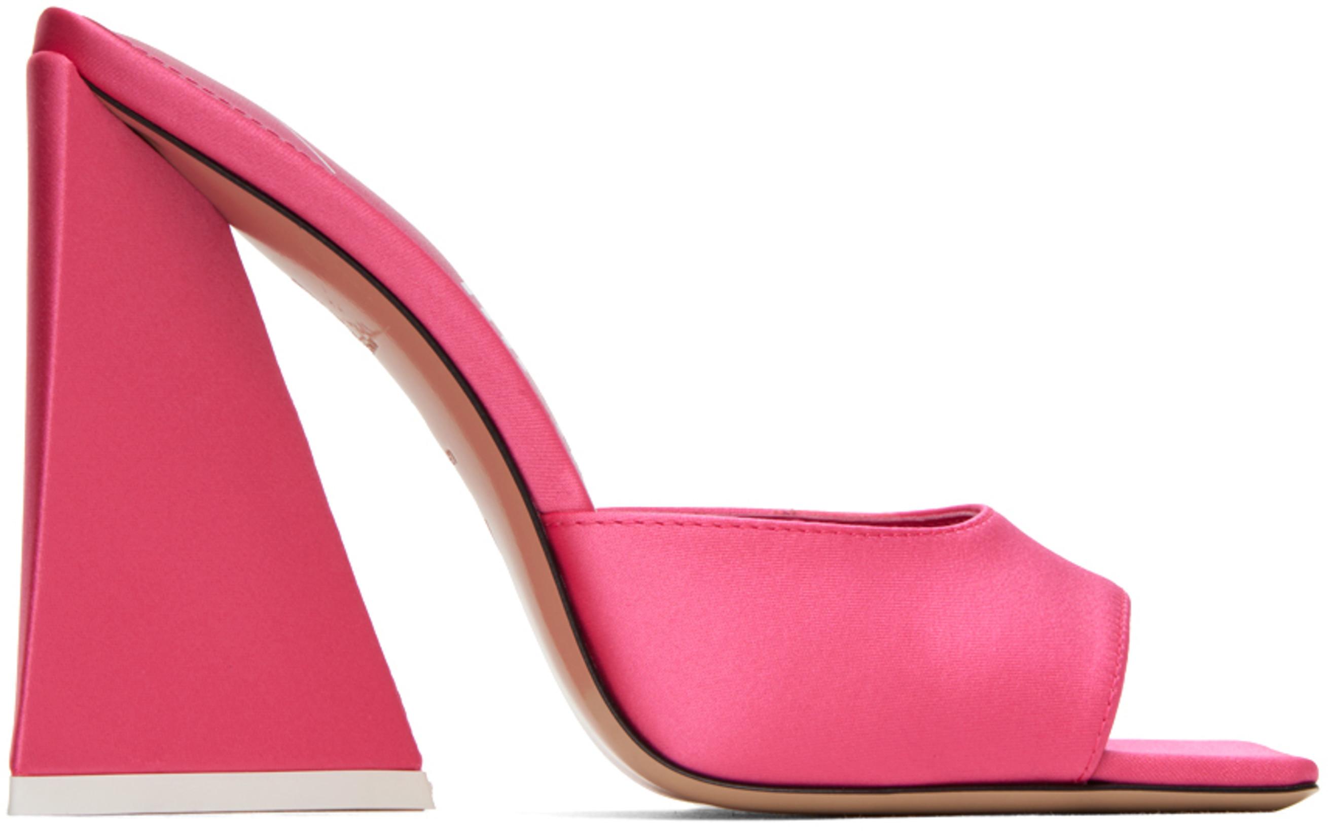 Pink Devon Mules by THE ATTICO