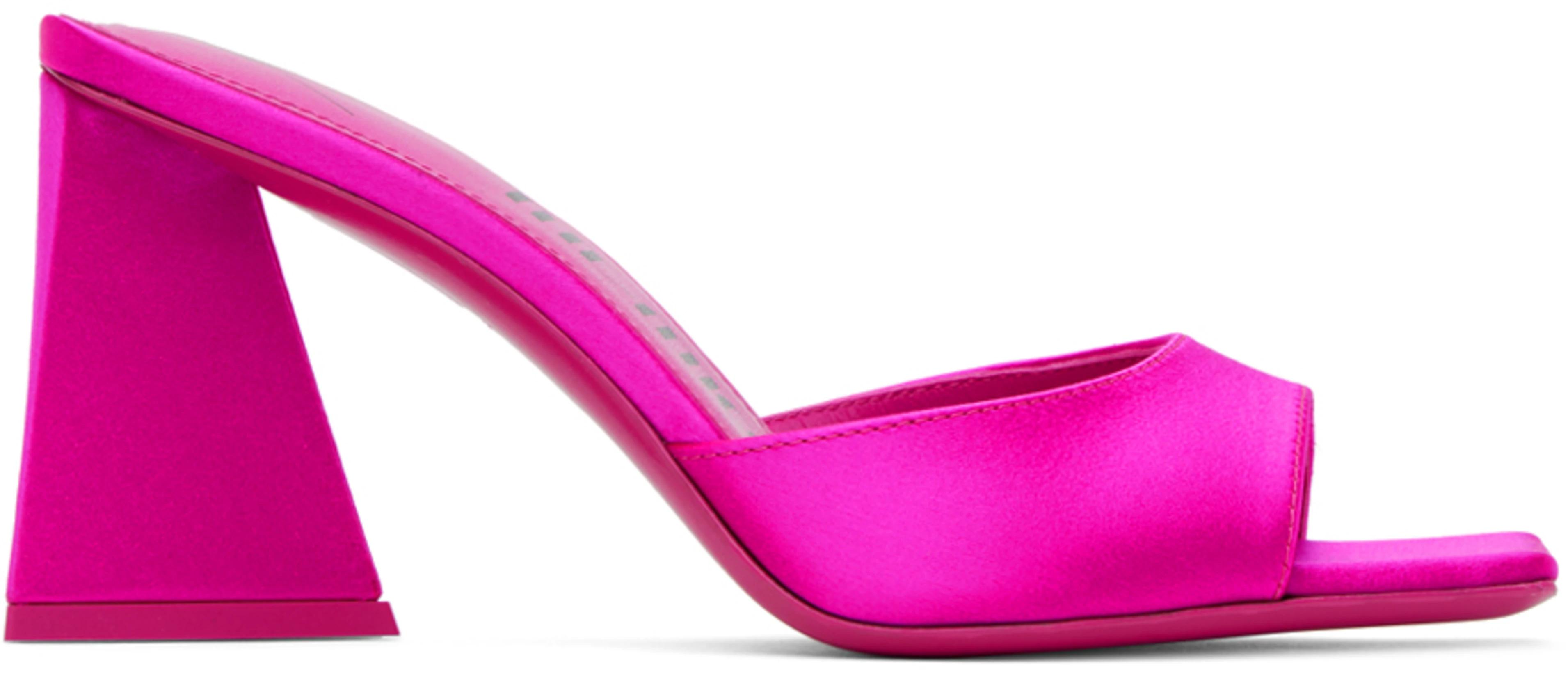 Pink Mini Devon Mules by THE ATTICO