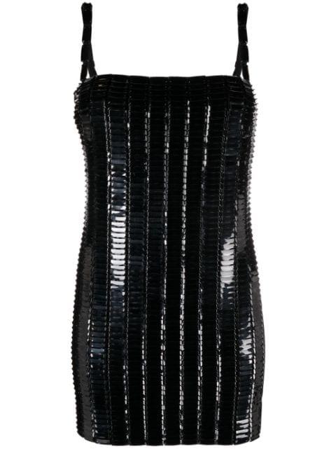 Rue embellished mini dress by THE ATTICO