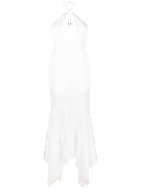 Saskia halterneck maxi dress by THE ATTICO