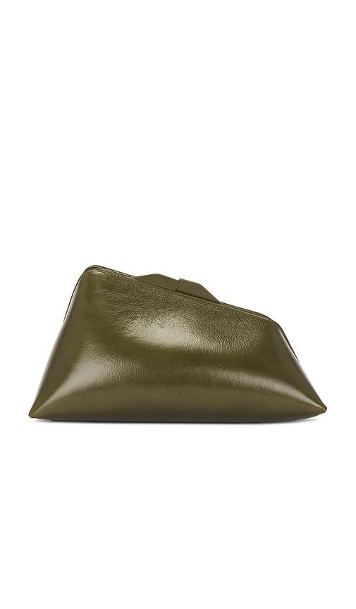 THE ATTICO 8.30 Pm Clutch in Green by THE ATTICO