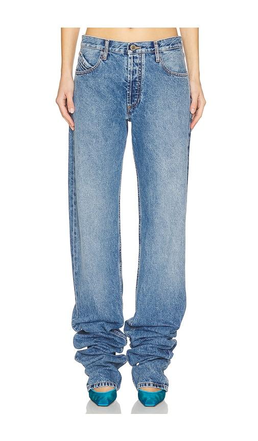 THE ATTICO Long Jeans in Blue by THE ATTICO
