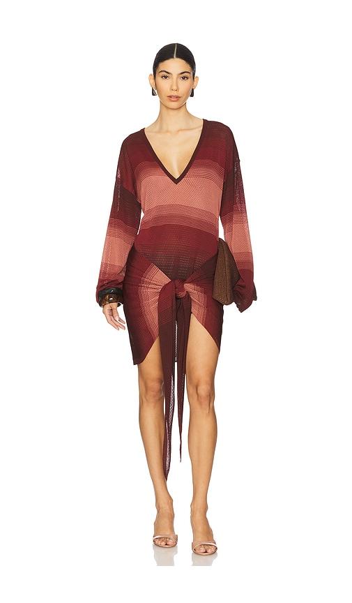 THE ATTICO Mini Dress in Pink by THE ATTICO