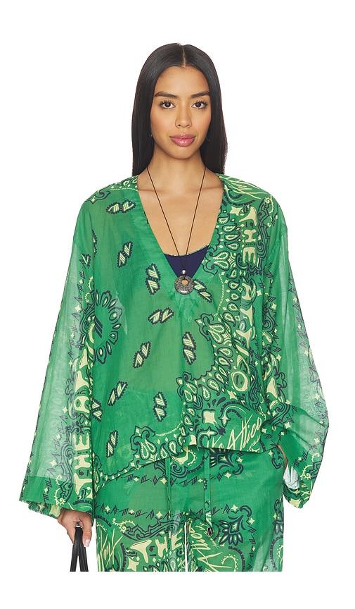 THE ATTICO Top in Green by THE ATTICO