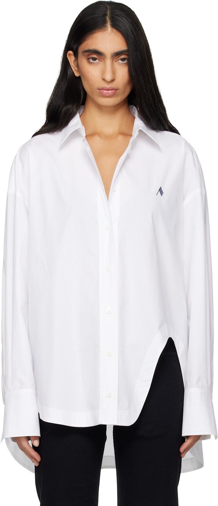 White Diana Shirt by THE ATTICO