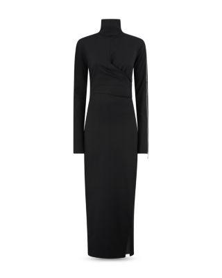 Zip Sleeve Midi Dress by THE ATTICO