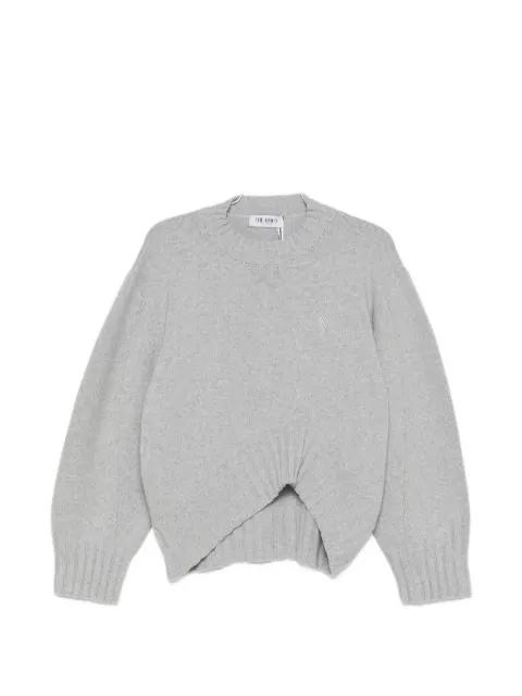 asymmetric-hem sweater by THE ATTICO