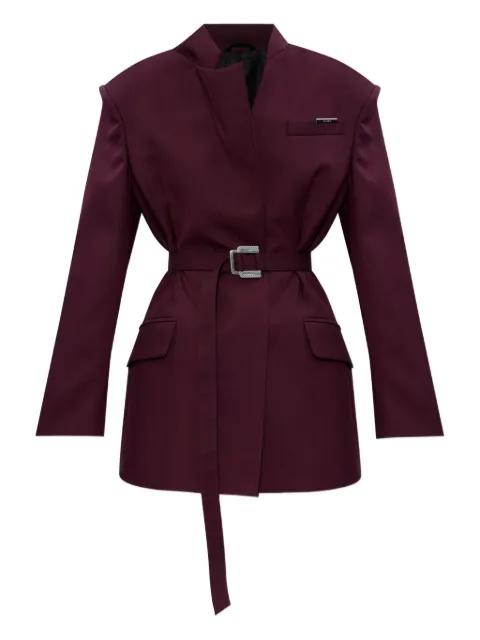 belted blazer by THE ATTICO