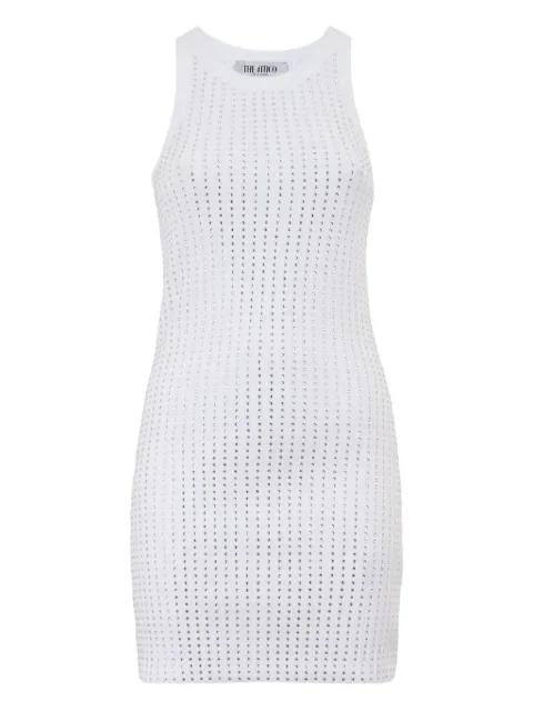 crystal-embellished tank dress by THE ATTICO