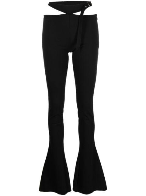 cut-out flared trousers by THE ATTICO
