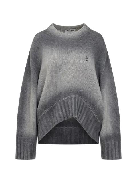 dip-dye knit sweater by THE ATTICO