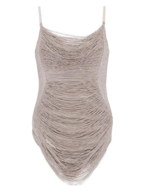 draped mini dress by THE ATTICO