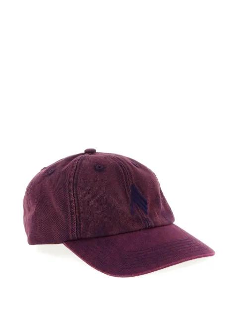faded logo-embroidery cap by THE ATTICO
