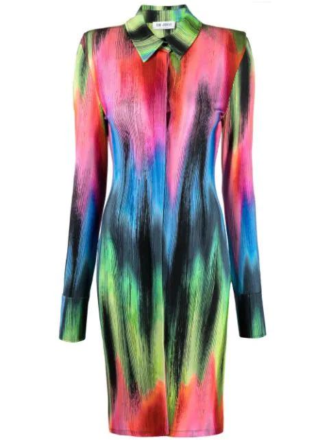 graphic-print shirtdress by THE ATTICO