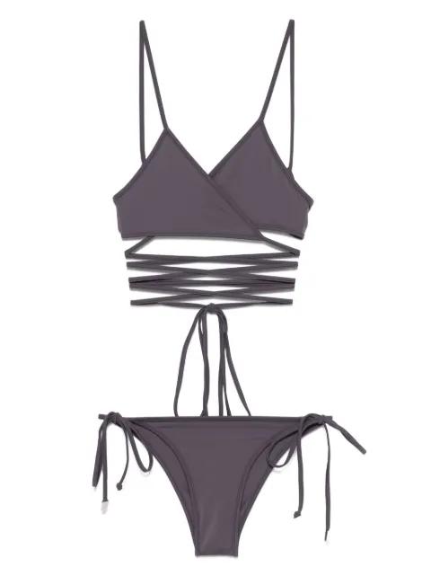 lace-up bikini by THE ATTICO
