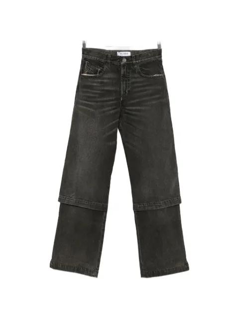 layered-effect jeans by THE ATTICO